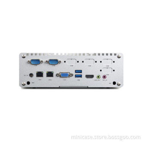 Realan Aluminum Industrial Computer host M1766-SKLUT1-i7-6500U
